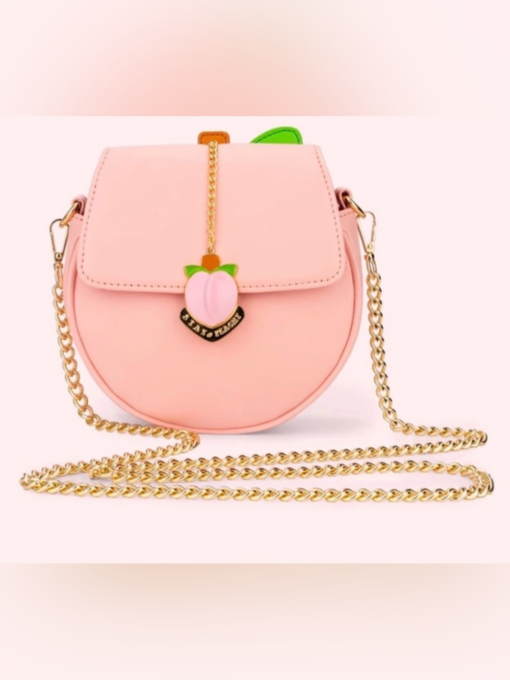 Stay Peachy by Megan Plays Crossbody Bag - Pink